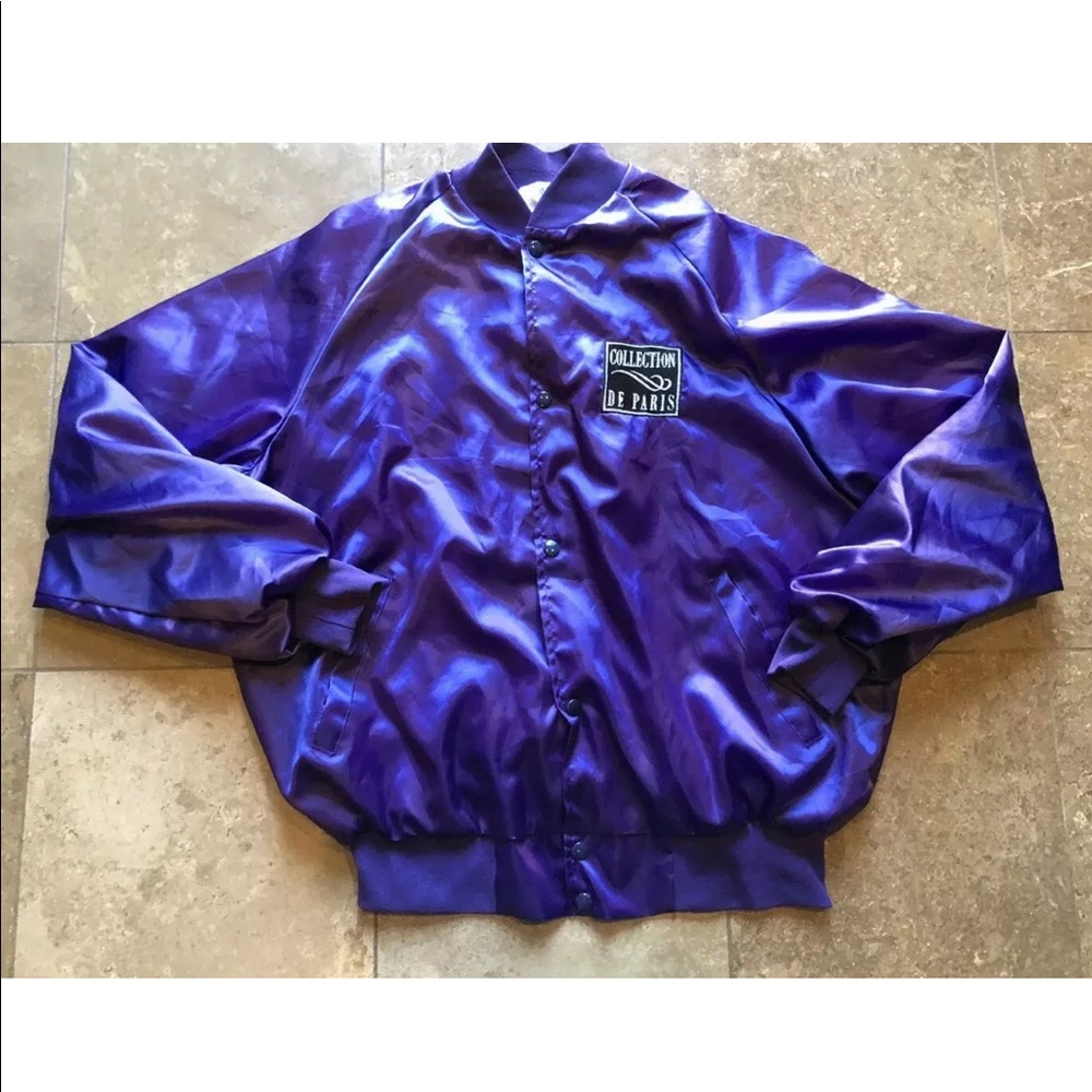 L’Oréal Collection De Paris Satin Purple Jacket
